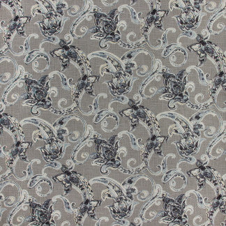 Showstopping Flannel by Carole Designer Fabric Fountain Gate 55% Linen, 45% Viscose China Passes 15,000 Double Rubs Wyzenbeek Horizontal: 27 1/2" and Vertical: 24" 54" - Swanky Fabrics -