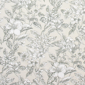Island Blooms Ecru by Carole Designer Fabric
