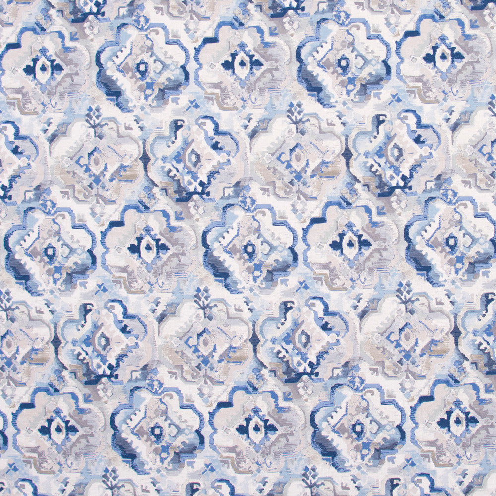 Will Stay Bluebird by Carole Designer Fabric Bluebird 100% Cotton S Korea Passes 15,000 Double Rubs Wyzenbeek Horizontal: 13.5 and Vertical: 24.5 54 - Swanky Fabrics -