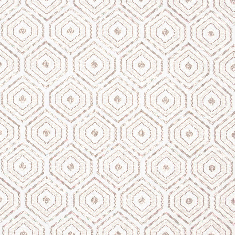 Overcome Pebble by Carole Designer Fabric Portobello 64% Polyester, 32% Cotton, 4% Linen India Passes 30,000 Double Rubs Wyzenbeek Horizontal: 6.25 and Vertical: 9.125 50.5 - Swanky Fabrics -