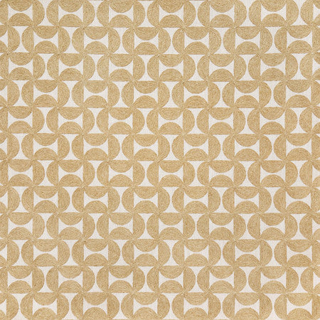 Spin Master Gold by Carole Designer Fabric Sunset Serenade Base: 52% Polyester, 48% Cotton Embr: 60% Polyester, 25% Cotton, 15% Linen India 4 5/8" V, 4 1/2" H 54"" - Swanky Fabrics -