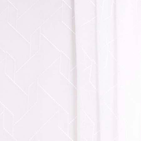 You Started It White by Carole Designer Fabric Sheer Intrigue 100% Polyester China N/A </p><p>Repeat: 7 3/4" V, 6 1/2" H 54" - Swanky Fabrics -