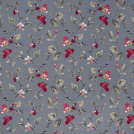 Never Leave Lipstick by Carole Designer Fabric Geranium 52% Polyester, 48% Cotton India N/A 18 7/8" V, 17" H 51" - Swanky Fabrics -