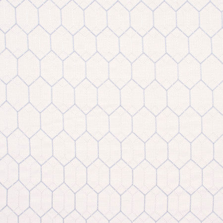Instant Winner Horizon by Carole Designer Fabric Bluebird 98% Polyester, 2% Nylon-LT Acrylic Backing China 5 3/4" V, 2 5/8" H 53" - Swanky Fabrics -