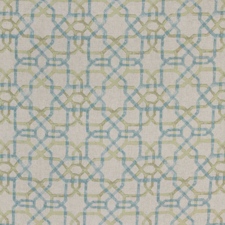 Reaching Out Spa by Carole Designer Fabric Seamist 80% Polyester, 20% Linen China Passes 30,000 Double Rubs Wyzenbeek Horizontal: 13375 and Vertical: 12625 57 - Swanky Fabrics -