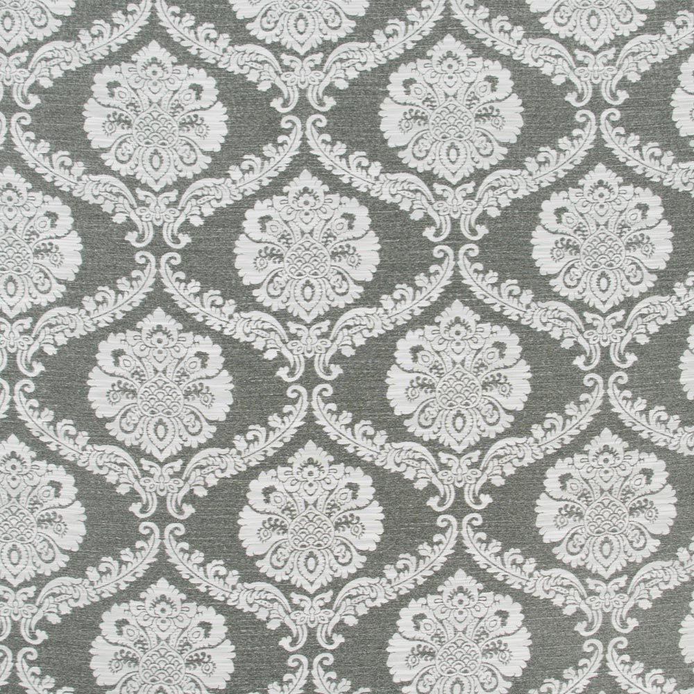 Misty Waters Stone by Carole Designer Fabric Silver Fox 60% Viscose, 40% Polyester China N/A Horizontal: 15375 and Vertical: 1375 56 - Swanky Fabrics -