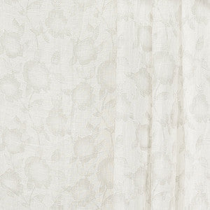 Cottage Roses Flax by Carole Designer Fabric