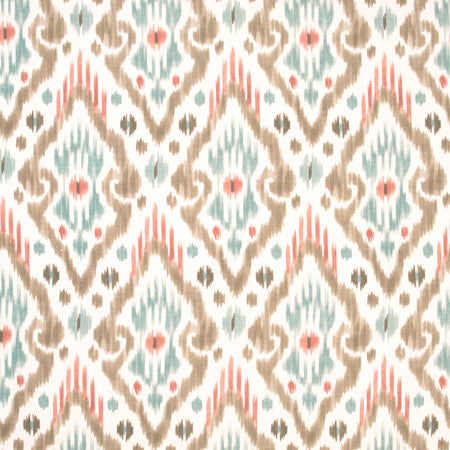 Trade Show Desert by Carole Designer Fabric Geranium 70% Viscose, 30% Linen Spain Passes 30,000 Double Rubs Wyzenbeek </p><p>Repeat: 26 1/2" V, 13 1/2" H 54" - Swanky Fabrics -