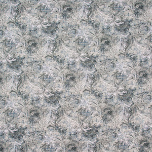Pretty Lady Blue Smoke by Carole Designer Fabric