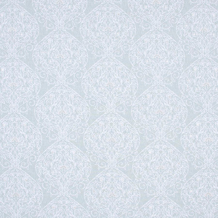 Unexpected Love Spa by Carole Designer Fabric Spearmint 70% Polyester, 30% Cotton India N/A 9" V, 15 7/8" H 51.5" - Swanky Fabrics -