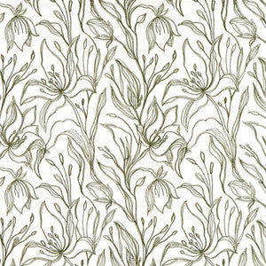 Melody Olive by Carole Designer Fabric