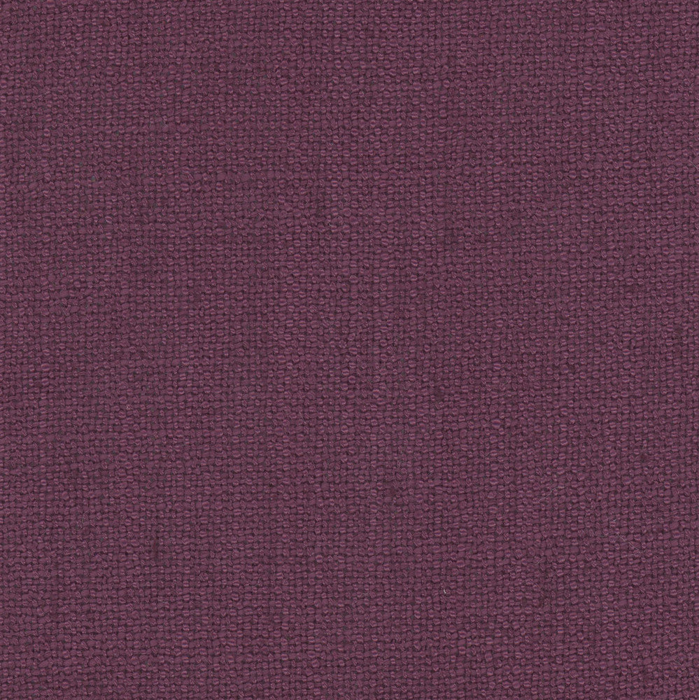 Defense Eggplant by Carole Designer Fabric Scarlet 95% Polyester, 5% Linen China Passes 110,000 Double Rubs Wyzenbeek Horizontal: 0 and Vertical: 0 57 - Swanky Fabrics -