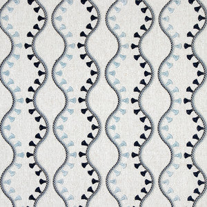 Office Party Sapphire by Carole Designer Fabric