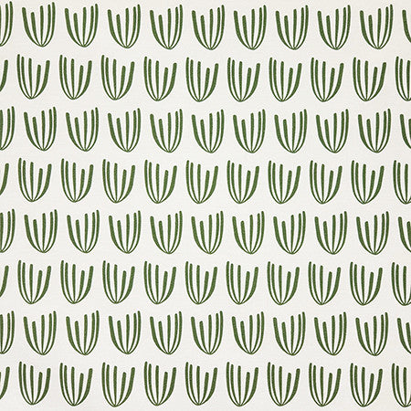On The Fly Thyme by Carole Designer Fabric Evergreen 100% Cotton Spain 6" V, 2 3/8" H 54" - Swanky Fabrics -