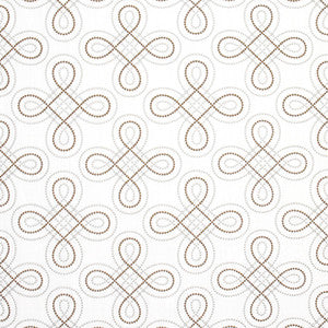 Keep On Coming Natural by Carole Designer Fabric