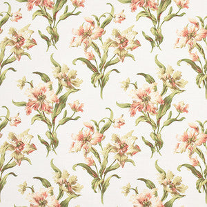 Vibrant Stems Petal by Carole Designer Fabric