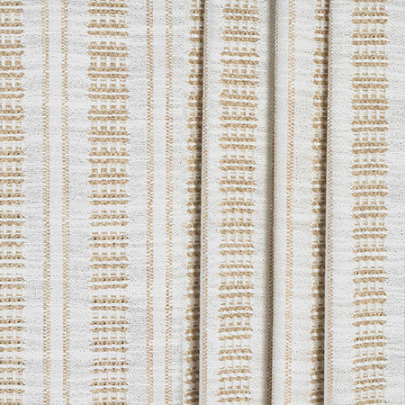 Actual Time Alabaster by Carole Designer Fabric In The Open 100% Polyester N/A 1/2" V, 2 3/4" H 55" - Swanky Fabrics -