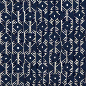 Our Corner Navy by Carole Designer Fabric
