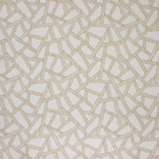 Kamikaze Soft Gold by Carole Designer Fabric Spring Meadow 100% Polyester China N/A 14 1/2" V, 14 1/2" H 54" - Swanky Fabrics -