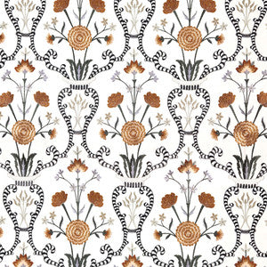 Delicate Heart Cayenne by Carole Designer Fabric