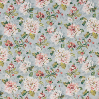 Castle Hill Duck Egg by Carole Designer Fabric Golden Sunrise 55% Linen, 45% Viscose-Washed England N/A Horizontal: 13 1/2" D and Vertical: 25 1/4" 53" - Swanky Fabrics -