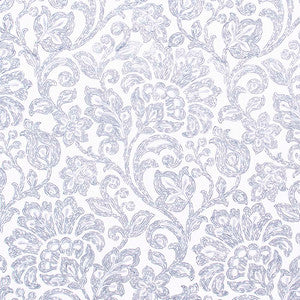 Few Words Denim by Carole Designer Fabric