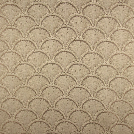 Shell Shock Gold by Carole Designer Fabric Marble & Brass 100% Polyester India N/A </p><p>Repeat: 6 3/4" V, 6 5/8" H 54" - Swanky Fabrics -