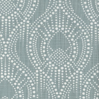 Rainy Day Spa by Carole Designer Fabric Clean Comfort 100% Cotton Pakistan 8 1/2" V, 9" H 54" - Swanky Fabrics -