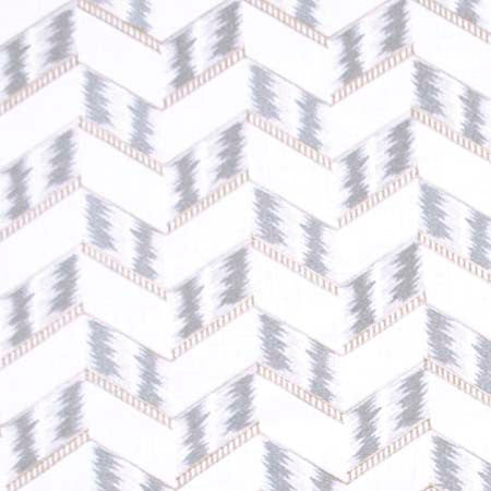 Lag Time Dove by Carole Designer Fabric Modern Edge 100% Cotton India 30,000 Wyzenbeek Double Rubs 5" V, 6 5/8" H 53" - Swanky Fabrics -