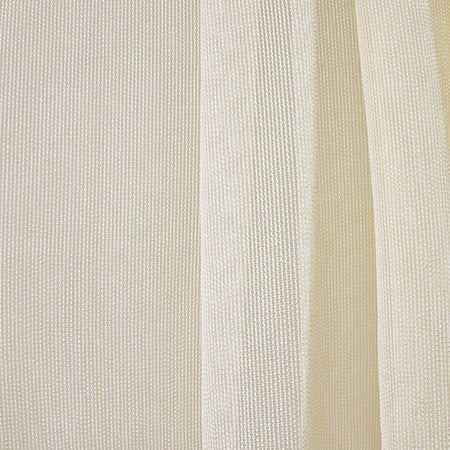 Bustle Ecru by Carole Designer Fabric Sheer Luxury 100% Polyester CHINA None 118" - Swanky Fabrics -