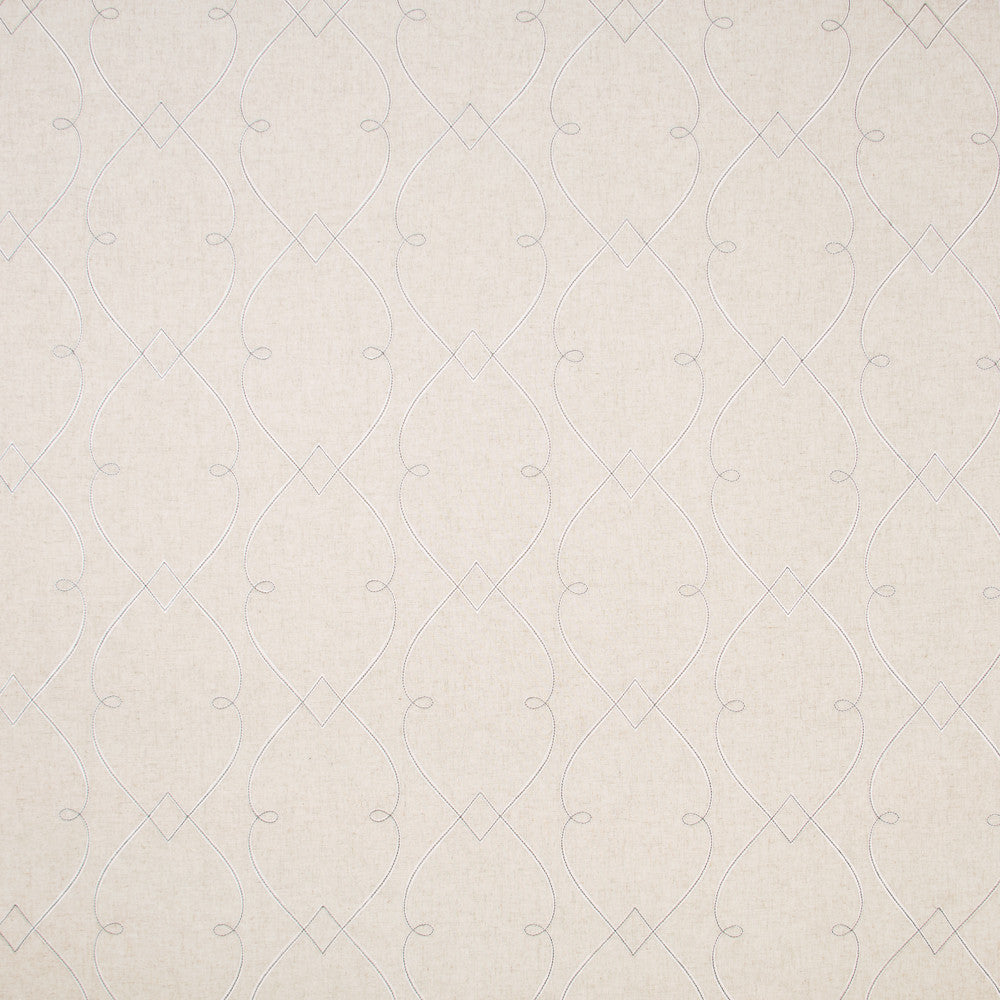 Lemonade Stand Vanilla by Carole Designer Fabric For The Window 55% Polyester, 28% Cotton, 9% Linen, 8% Viscose India N/A Horizontal: 1275 and Vertical: 925 51 - Swanky Fabrics -