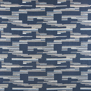 Dominguez Indigo by Carole Designer Fabric