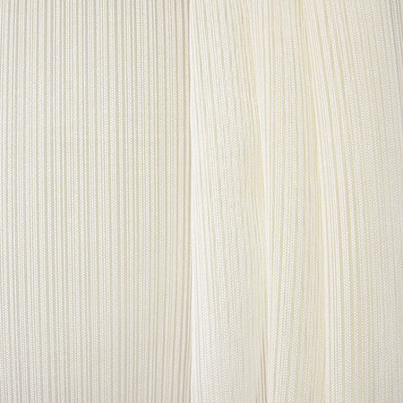 All Lined Up Cream by Carole Designer Fabric Sheer Luxury 100% Polyester-Weighted Hem INDIA N/A None 116" - Swanky Fabrics -
