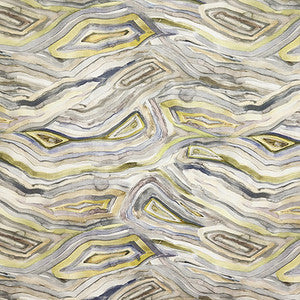 In The Layers Slate by Carole Designer Fabric