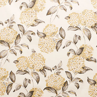 Love Affair Buttercup by Carole Designer Fabric A Natural Miz 100% COTTON TURKEY N/A Horizontal: 27 1/8" and Vertical: 25 1/4"V 55" - Swanky Fabrics -