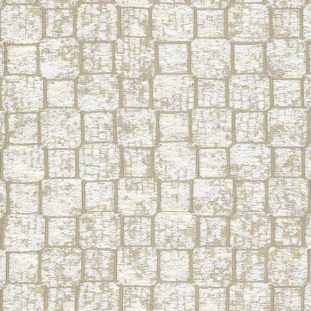 Power Block Stonewash by Carole Designer Fabric Modern Edge 100% Polyester India 6 1/8" V, 6 3/4" H 55" - Swanky Fabrics -