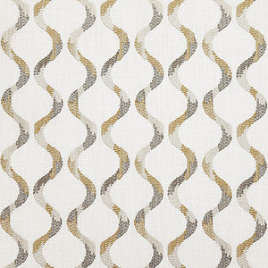 Patched In Goldenrod by Carole Designer Fabric