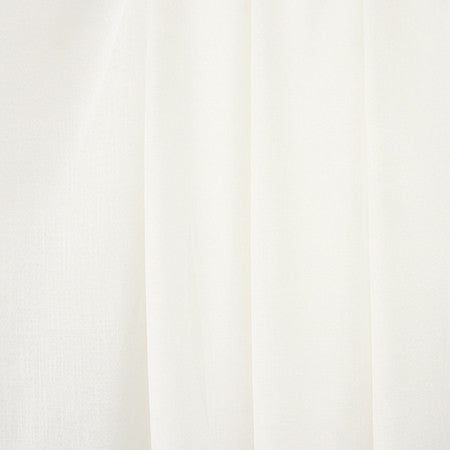 Middle Coast Snow by Carole Designer Fabric Sheer Clarity,Sheer Clarity II,Sheer Basics III 100% Polyester Turkey None 130" - Swanky Fabrics -