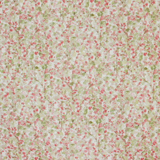 Spring Steps Blush by Carole Designer Fabric Spring Meadow 100% Cotton, SSR South Korea Passes 30,000 Double Rubs Wyzenbeek Horizontal: 27" D and Vertical: 27" V 54" - Swanky Fabrics -