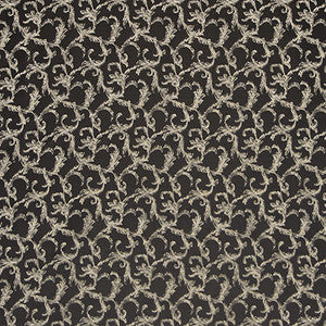 Uphill Climb Noir by Carole Designer Fabric