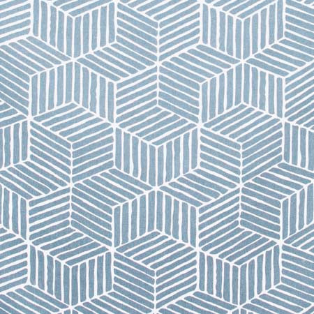 Revolving Door Sky by Carole Designer Fabric Modern Edge 100% Polyester India N/A </p><p>Repeat: 19 7/8" V, 13 3/4" H 55" - Swanky Fabrics -