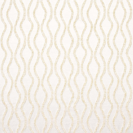 Walk Together Blonde by Carole Designer Fabric Radiance 100% Polyester India N/A 4 3/4" V, 4 1/2" H 54" - Swanky Fabrics -