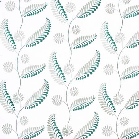 Easy Breezy Spearmint by Carole Designer Fabric Pink Jade 85% Polyester, 15% Linen India 15 1/4" V, 25" H HD 50.75" - Swanky Fabrics -