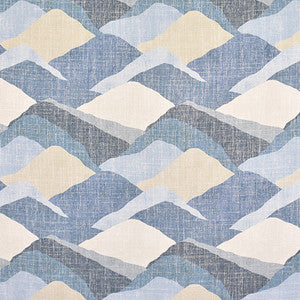 Taken Up Coastal by Carole Designer Fabric