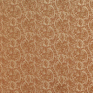 Luxe Life Persimmon by Carole Designer Fabric Enamored 100% POLYESTER CHINA N/A Horizontal: 7 1/2" and Vertical: 9" V 55" - Swanky Fabrics -