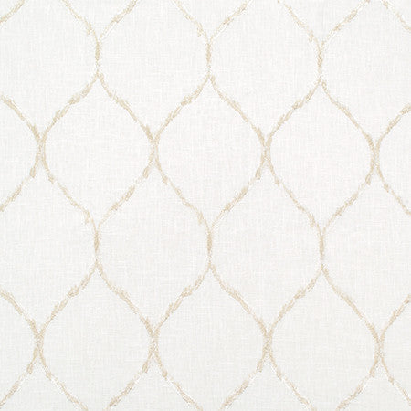 As You Go Pearl by Carole Designer Fabric Moonstone 52% Cotton, 25% Rayon, 18% Polyester, 5% Linen India N/A 7 1/2" V, 4 1/4" H 52" - Swanky Fabrics -
