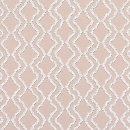 Follow Me Blush by Carole Designer Fabric Harvest 51% Recycled Polyester, 30% Polyester, 12% Cotton, 7% Linen India 28,500 Wyzenbeek Double Rubs 4 1/2" V, 7 3/4" H HD 54" - Swanky Fabrics -