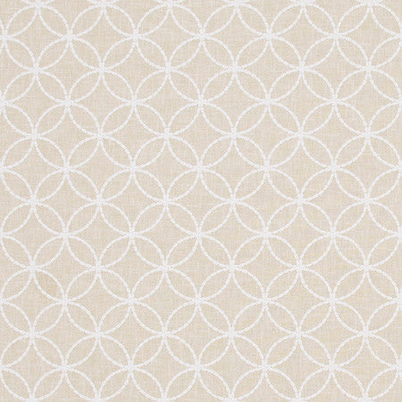 Circle Back Linen by Carole Designer Fabric Portobello 70% Polyester, 30% Cotton India N/A </p><p>Repeat: 3" V, 3" H 51.5" - Swanky Fabrics -