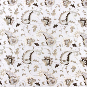 Garden Blooms Pearl by Carole Designer Fabric