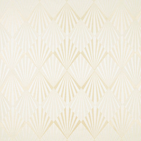 Rays Of Light Pearl by Carole Designer Fabric Birch 100% Polyester China N/A </p><p>Repeat: 7" V, 18" H 55" - Swanky Fabrics -